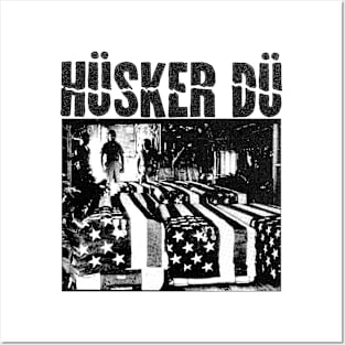 Husker Du Punk Rock Band Posters and Art